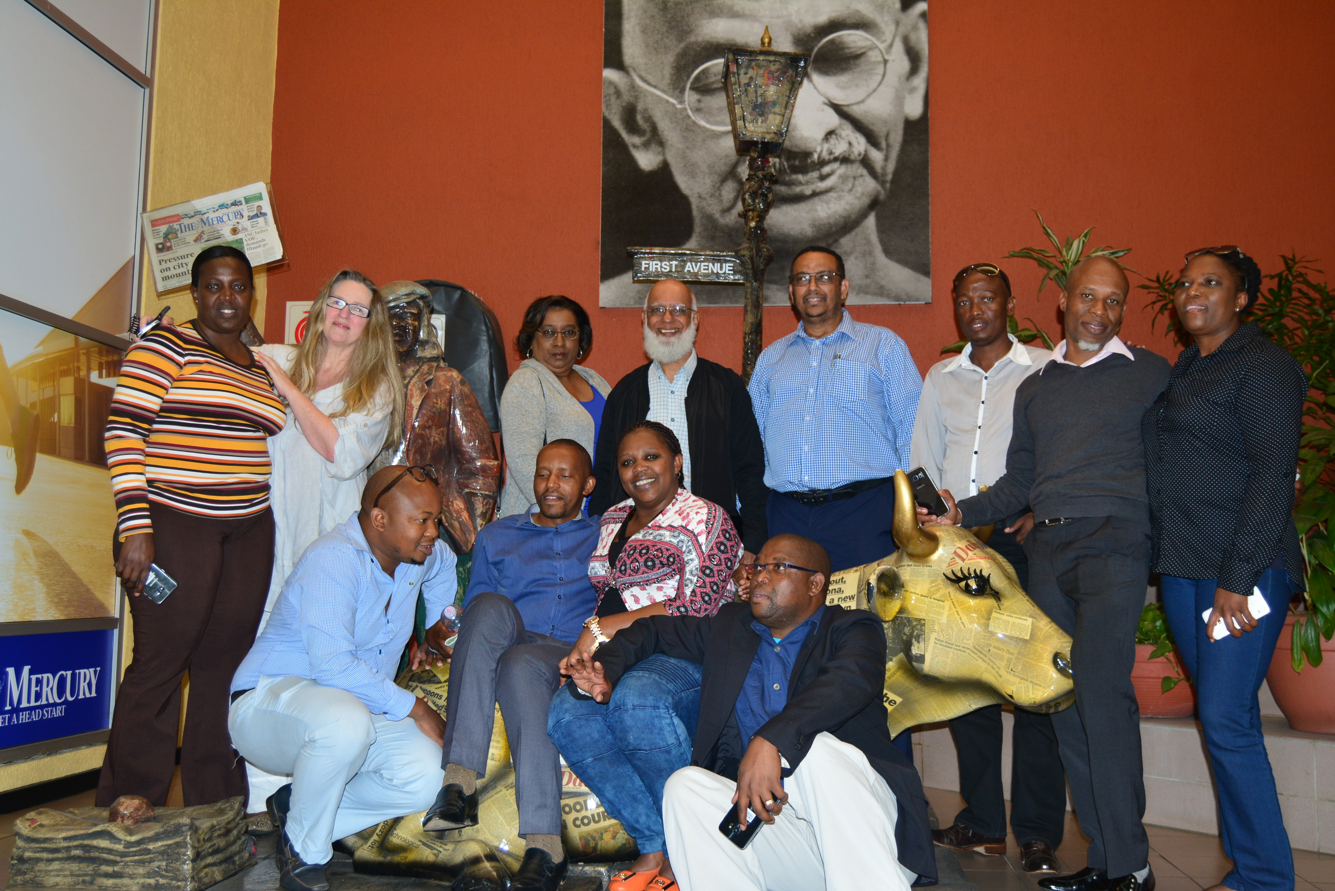 At Independent Newspapers Durban